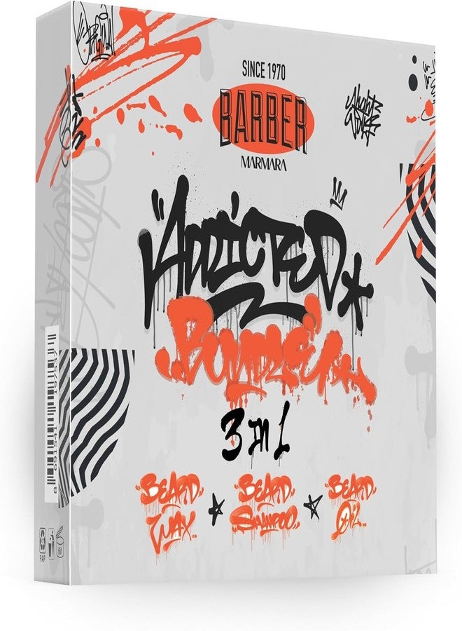 باربر مرمرة مجموعة العناية باللحية وتصفيفها من باربر مارمارا توكاكو وفانيليا، صندوق العناية باللحية المتكامل، تتضمن زيت اللحية وشامبو اللحية وشمع اللحية، فكرة هدية رائعة للرجال. - Image 5